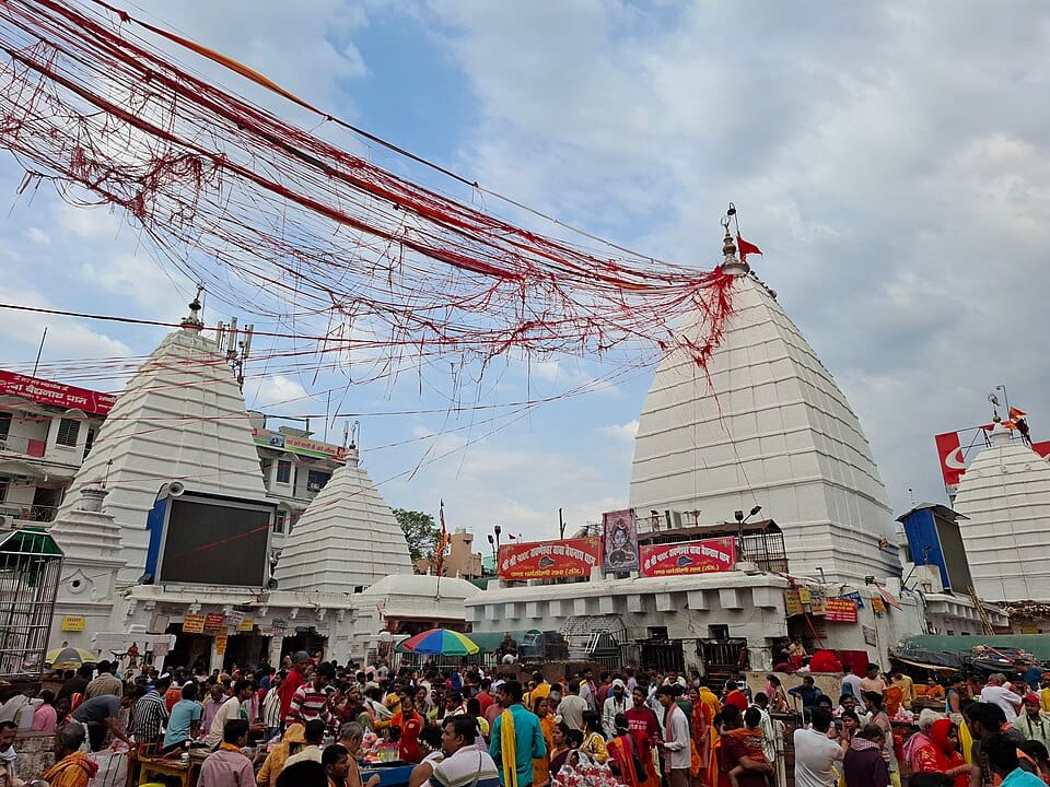 Front view of Baidyanath Dham, Deoghar, Jharkhand