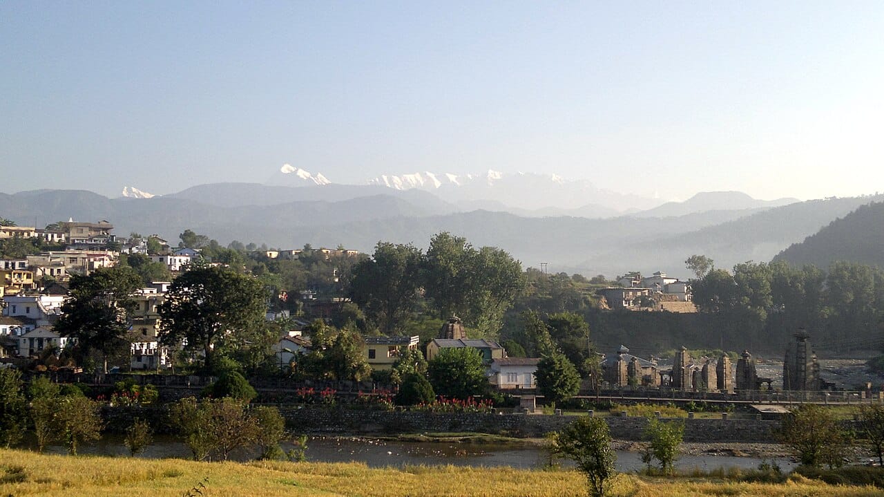 Front view of Baijnath Temple Uttarakhand, Uttarakhand, India