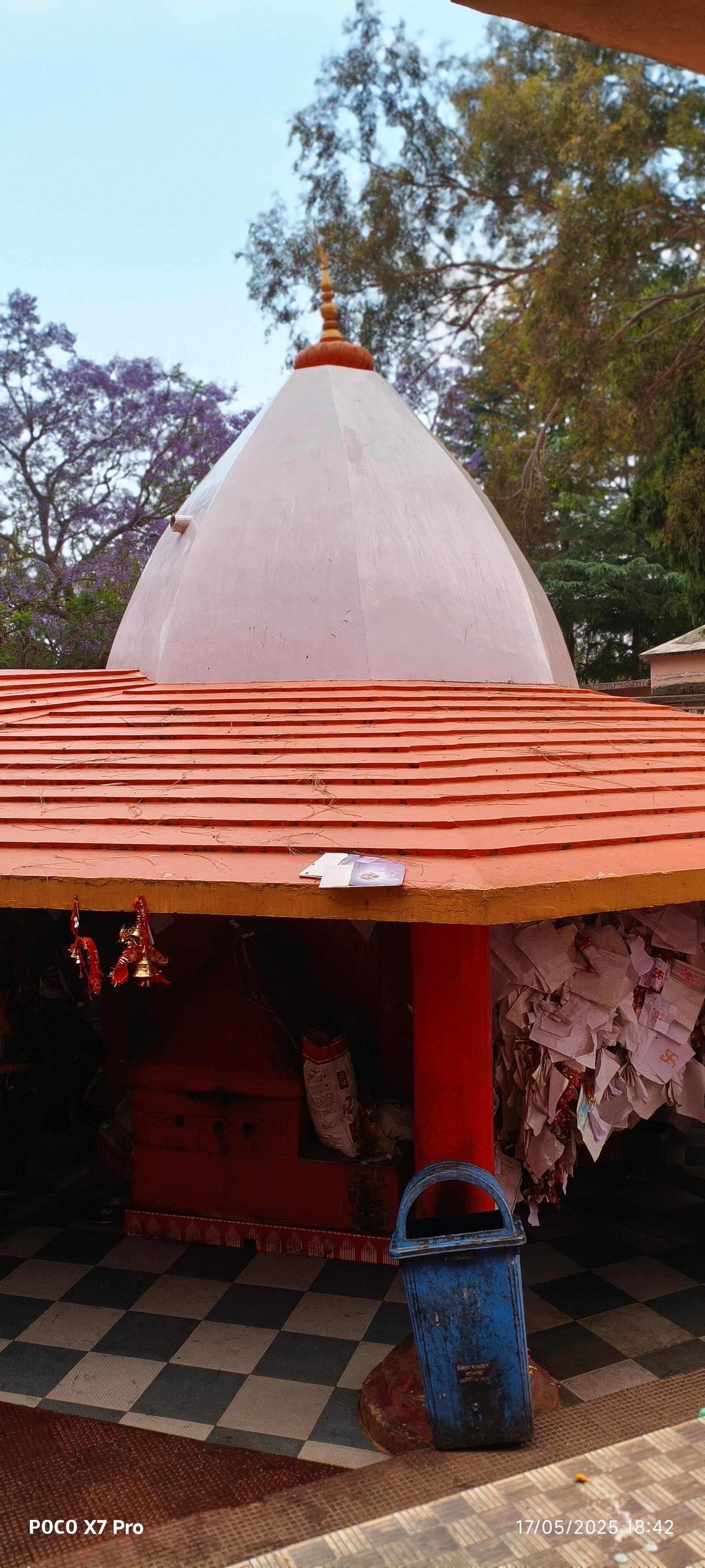Front view of Chitai Golu Devta Temple, Uttarakhand, India