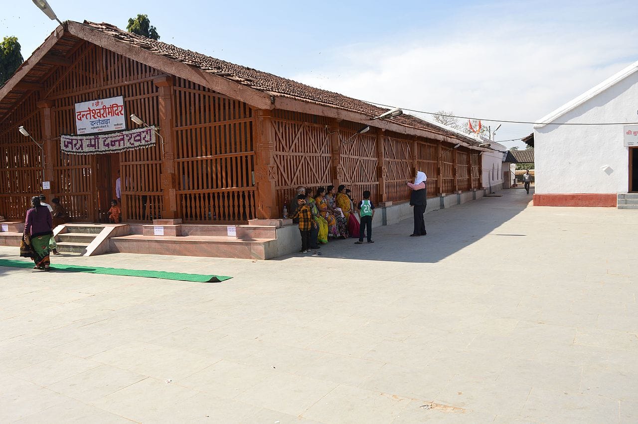 Front view of Danteshwari Temple, Chhattisgarh, India