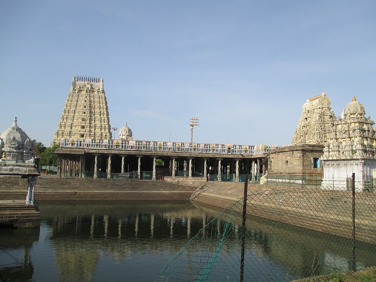 Ekambareswarar Temple 192-foot Raja Gopuram in Kanchipuram, Tamil Nadu