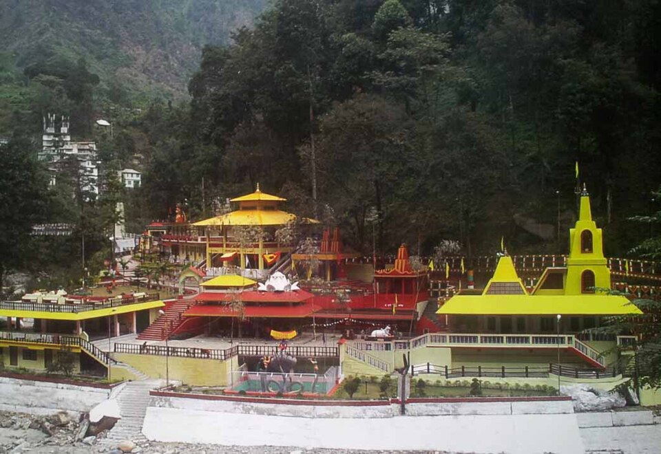 Front view of Kirateshwar Mahadev Temple, Sikkim, India
