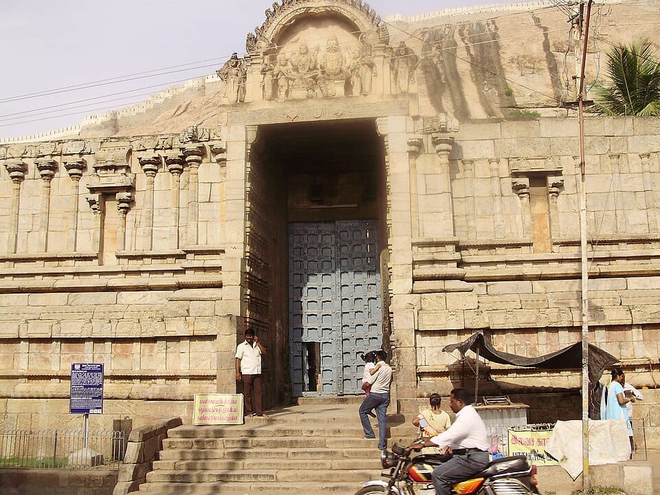Front view of Mahabali Temple, Manipur, India