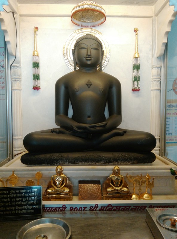 Front view of Shree Munisuvrat Swami Jain Temple, Port Blair