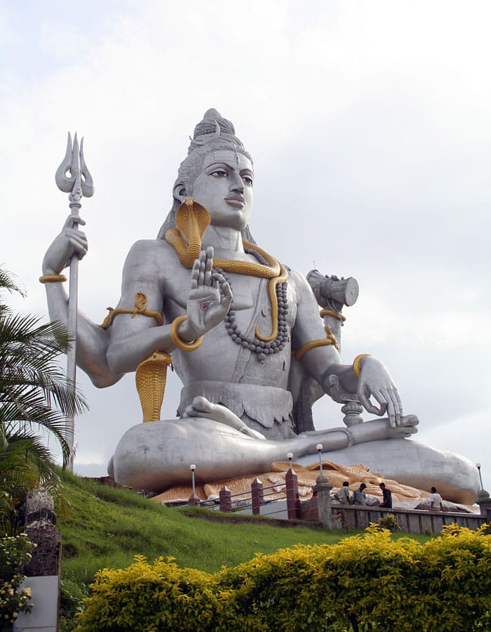 Front view of Murudeshwar Temple, Karnataka, India