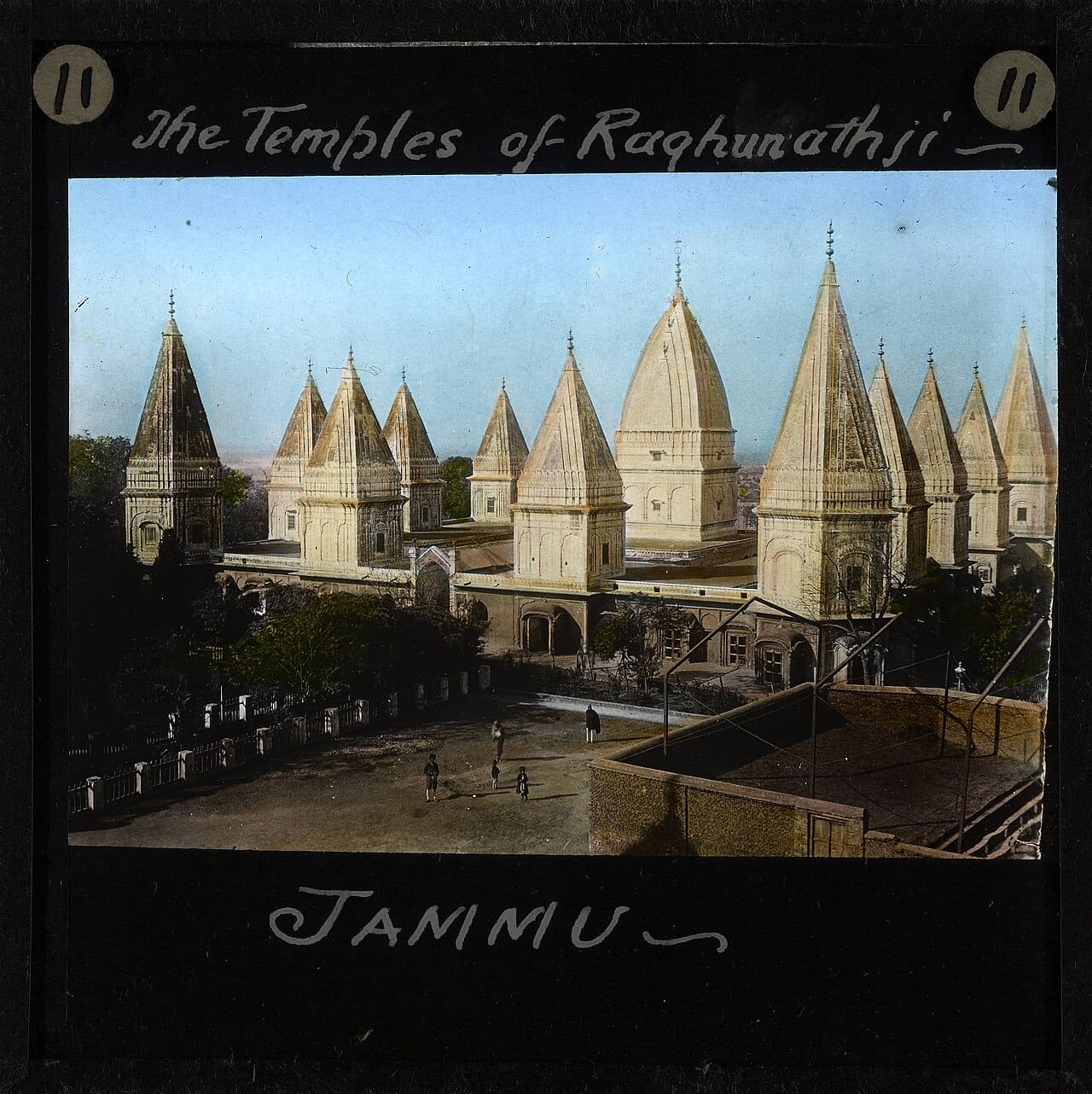 Front view of Raghunath Temple, Jammu & Kashmir, India